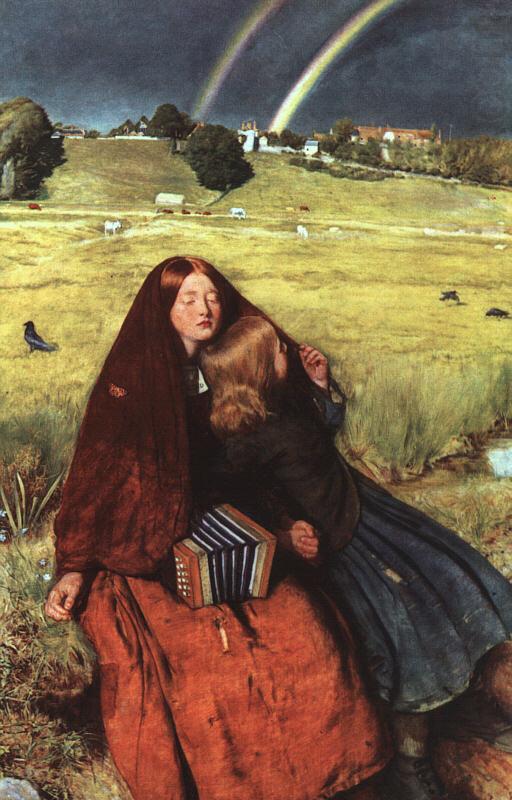 Sir John Everett Millais The Blind Girl china oil painting image